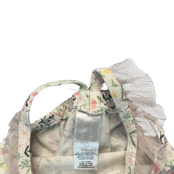 CARTER'S+ Baby Girl 0-3M Neutral Boho Bundle Floral Bodysuits Outfits 14pc Lot - Picture 11 of 15